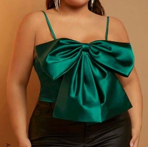 Big bow front cami top